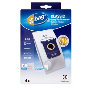 Kit de 4 bolsas desechables para aspiradora Electrolux E201