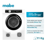 Secadora eléctrica Mabe 11 kg SEM011VBCL0, vista ambientada