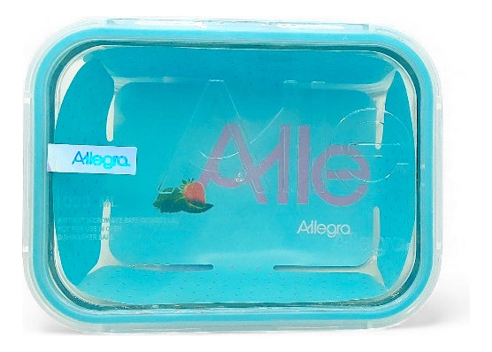 Pack 3 Herméticos De Vidrio De 1000 Ml Allegra