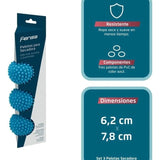 Pack De 3 Pelotas Para Secadoras - Menor Tiempo De Secado
