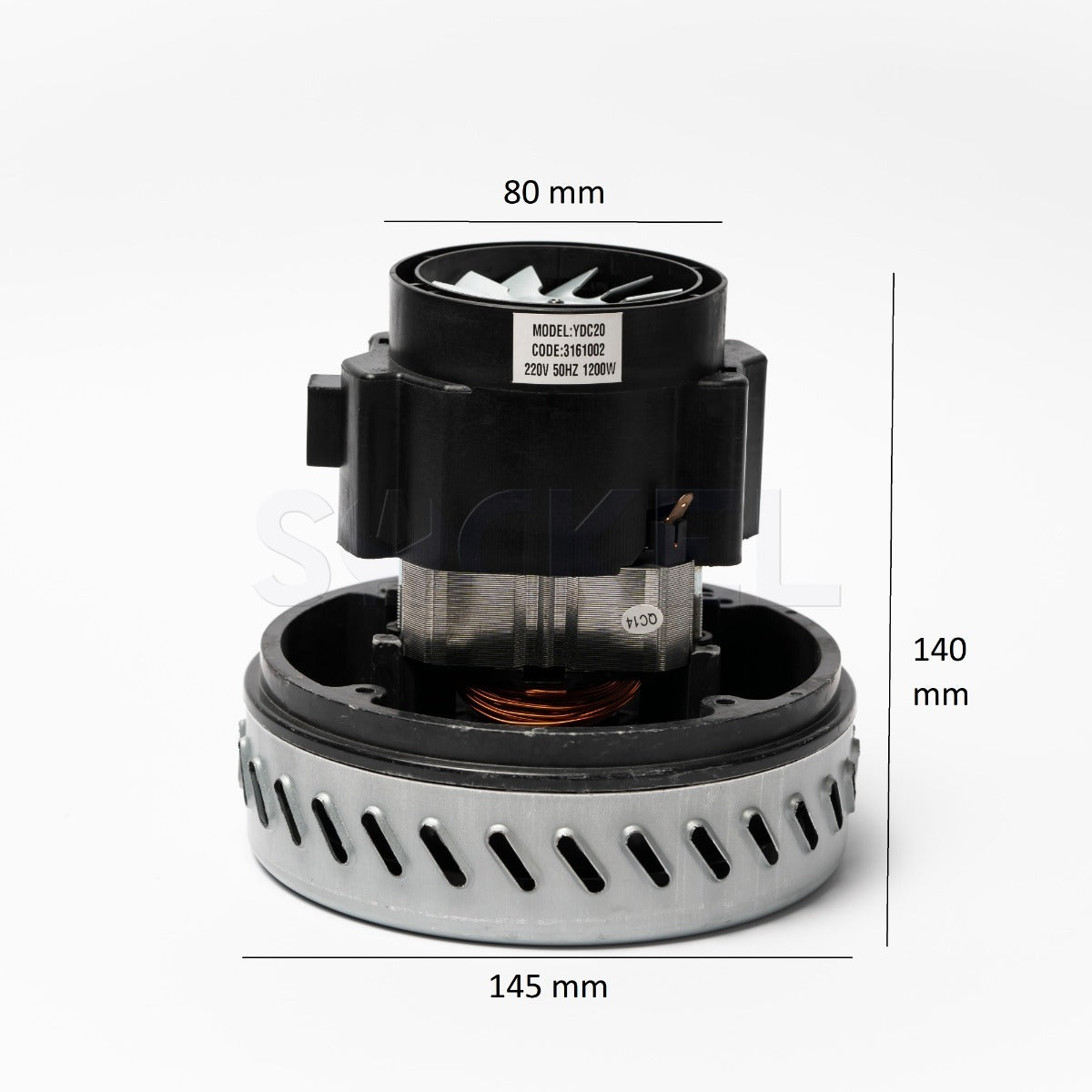 Motor Aspiradora Polvo Y Agua 1200w 1 Turbina