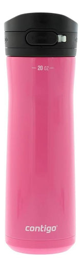 Botella Agua Acero Inoxidable Jackson Chill 591ml Tapa Botón Color Rosa