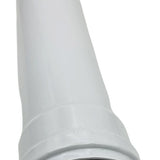 Extensión Evacuación De Gases 80mm Tiro Forzado 50cm Largo