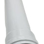 Extensión Evacuación De Gases 80mm Tiro Forzado 50cm Largo