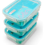 Pack 3 Herméticos De Vidrio De 750 Ml C/u Allegra