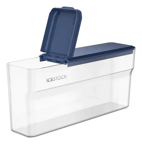 Organizador Acrílico Para Hielo 2 Litros De Capacidad Azul
