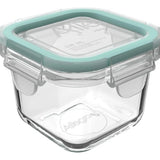 Pack De 10 Mini Herméticos De Vidrio Allegra 210ml