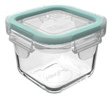 Pack De 10 Mini Herméticos De Vidrio Allegra 210ml