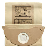 Pack 5 Bolsas Repuesto Aspiradora Karcher Mv2 / Wd2