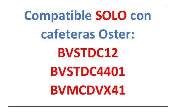 Jarra Cafetera Oster 12 Tazas Bvstrcs12