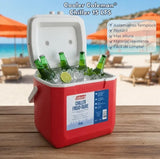 Cooler Coleman Chiller 16QT 15 Lt Rojo Rojo