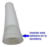 Ducto Salida Secadoras Mademsa 7d Y 9d