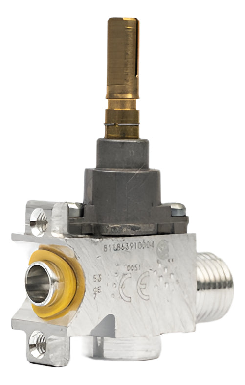 Llave O Válvula De Paso Grifo C53 D16 X 28 Vastago 6 Mm