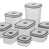 Set Contenedores De Plástico Herméticos Fensa 8 Unidades