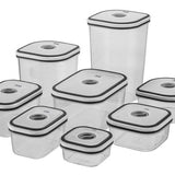 Set 8 Contenedores Herméticos Máxima Calidad Libres De Bpa