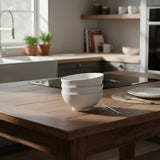 Set 6 Bowl Porcelana Hallen 11,5 Cm Color Blanco