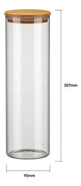 Juego De 4 Ollas Herméticas | Electrolux Bamboo Lid Vidrio