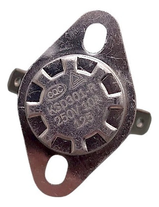 Termostato Para Secadora 125ºc Con Reset Ksd01-r