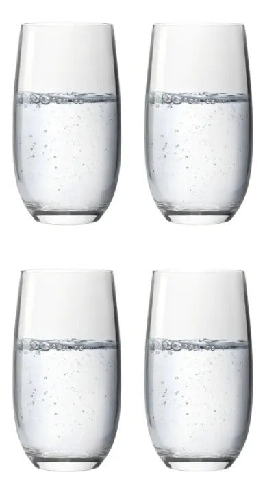 Set 4 Vasos Altos Hausmann Montepulciano Valley 500 Ml