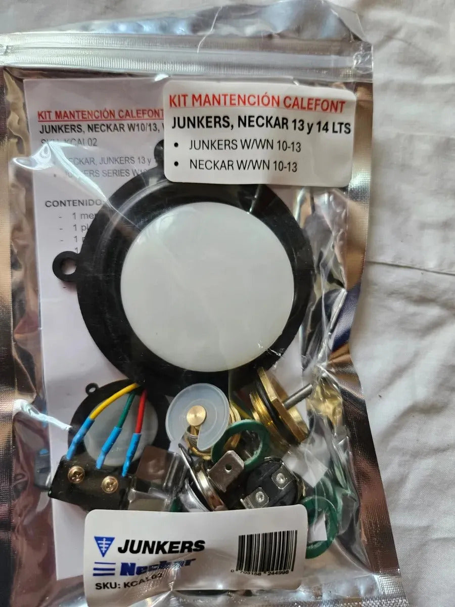 Kit Mantención Calefont Junker-neckar 13 Y 14 Lt