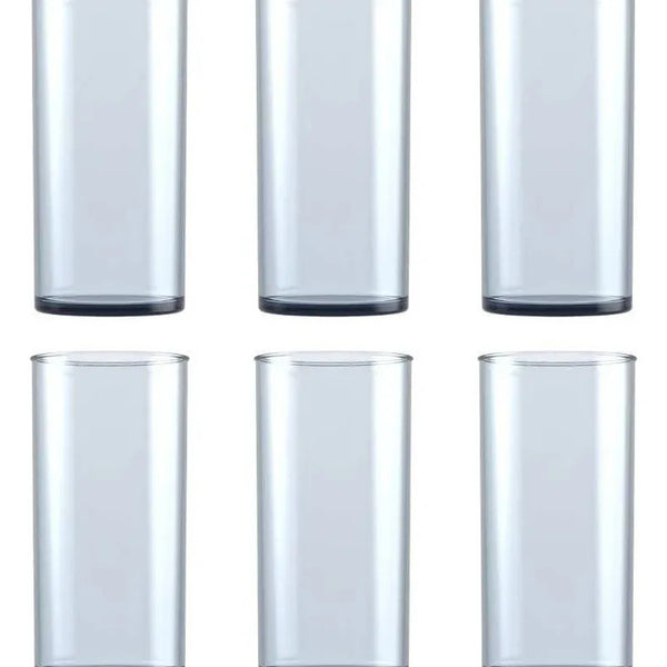Set 6 Vasos Altos Lisos Cristar Río 480 Ml