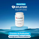Recarga 500 Gr Cristales De Polifosfato Splendid Aquaprotec