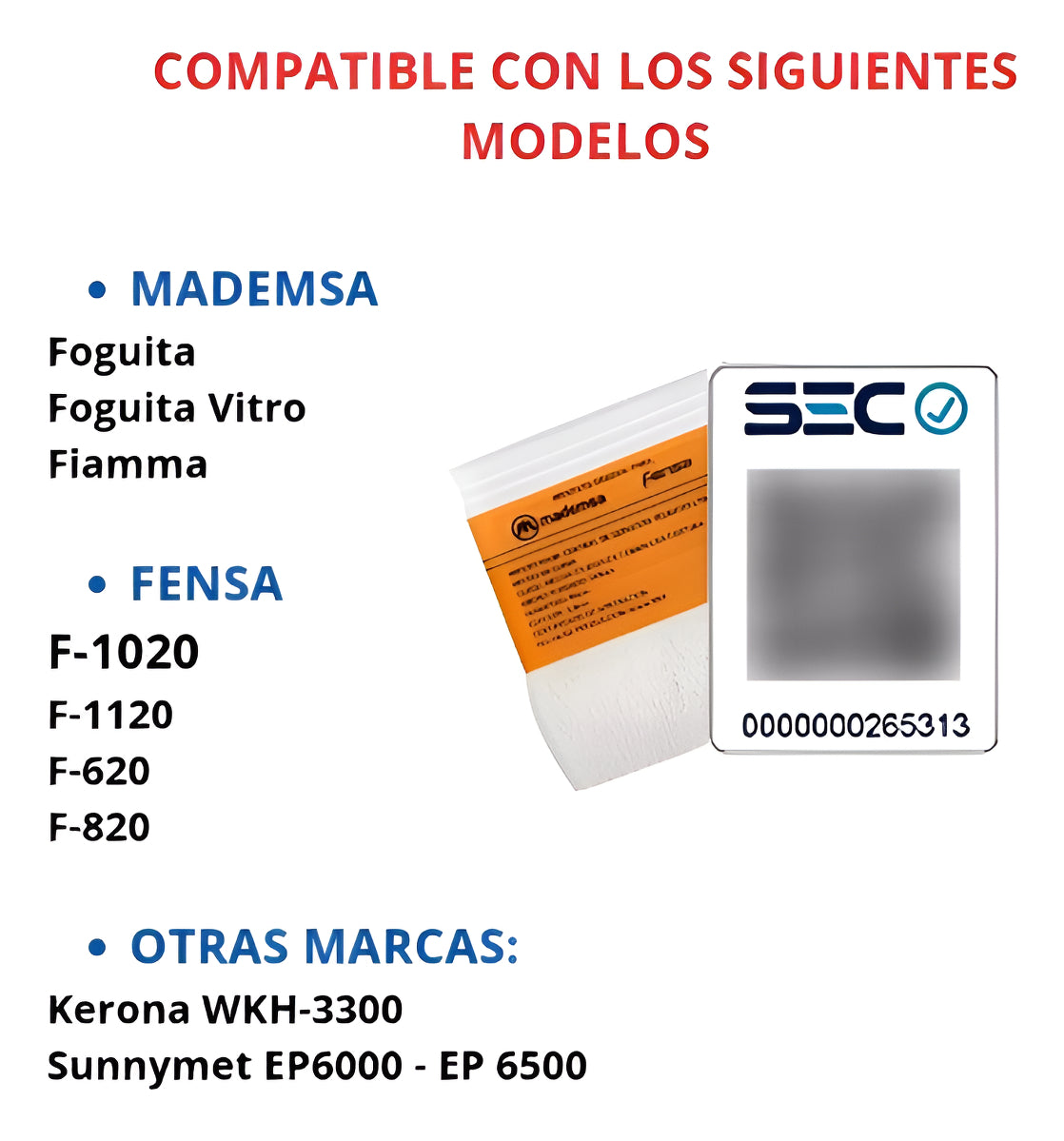 Mecha Para Estufas Fensa-mademsa