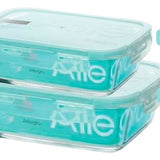 Pack 2 Herméticos De Vidrio Allegra (750 Y 420 Ml)