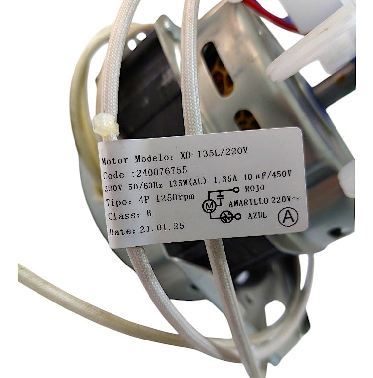 Motor Lavadora Fensa Mademsa Menos 9 K - 135w (ver Modelos)