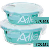 Pack 2 Contenedores Herméticos Vidrio Allegra (720+370 Ml)