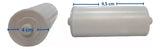 Rodillos Agitador Lavadora Samsung 9,5 Cm - 12 Kilos