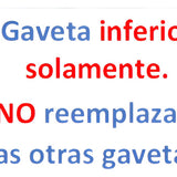 Gaveta Inferior Freezer Fensa Mademsa (ver Modelos)