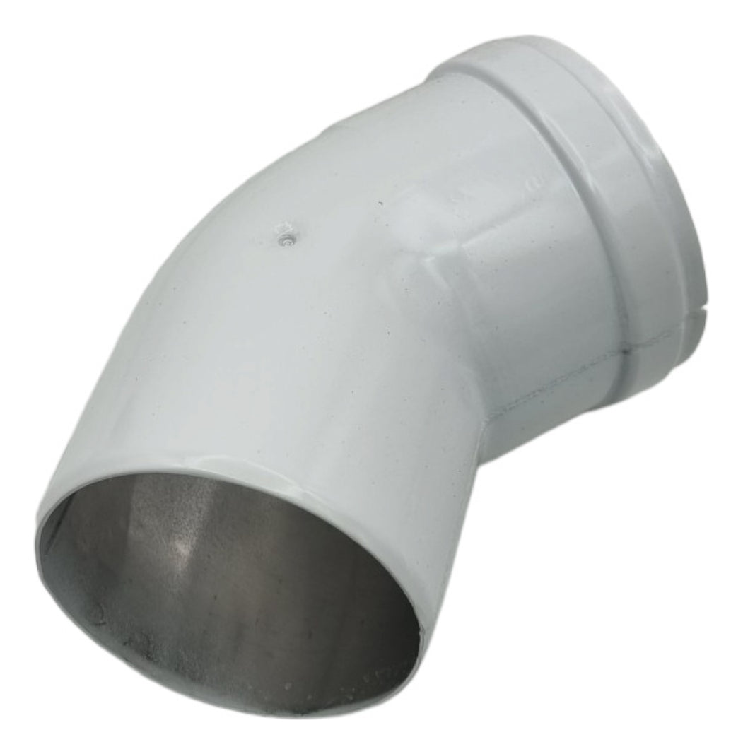 Codo De 45° Para Tiro Forzado Mademsa Ducto 80 Mm