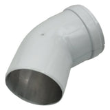 Codo De 45° Para Tiro Forzado Mademsa Ducto 80 Mm