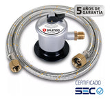 Kit Splendid Regulador De Gas + Flexible 1MT