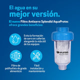 Filtro Antisarro Calefon Y Lavavajillas Splendid Blanco