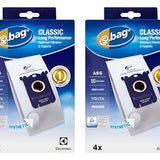 Dos Kits 4 Bolsas Aspiradora Electrolux E201