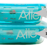 Pack 2 Herméticos De Vidrio Allegra (1000 Y 750 Ml)