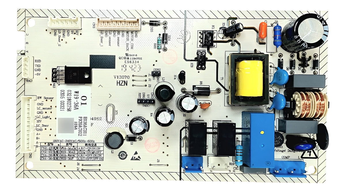 Tarjeta Electrónica Refrigerador Mademsa Mbf60x