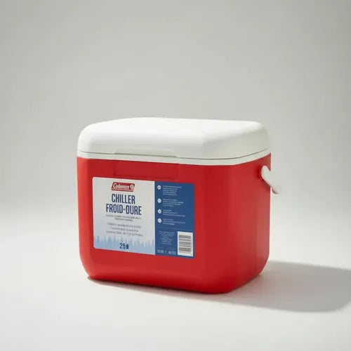 Cooler Coleman Chiller 16QT 15 Lt Rojo Rojo