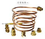 Termocupla Universal Con Adaptadores 120 Centímetros