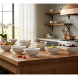 Set 6 Bowl Porcelana Hallen 11,5 Cm Color Blanco