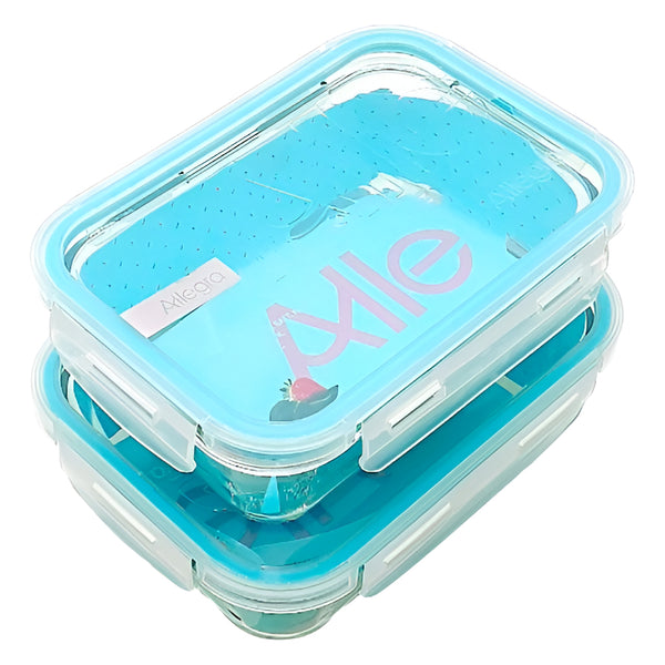 Pack 2 Herméticos De Vidrio Allegra (1000 Y 750 Ml)