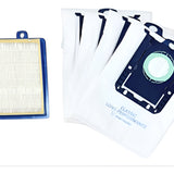 Kit 4 Bolsas Aspiradora Electrolux E201 Más Filtro Hepa