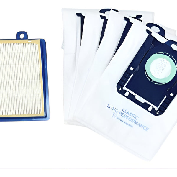 Kit 4 Bolsas Aspiradora Electrolux E201 Más Filtro Hepa