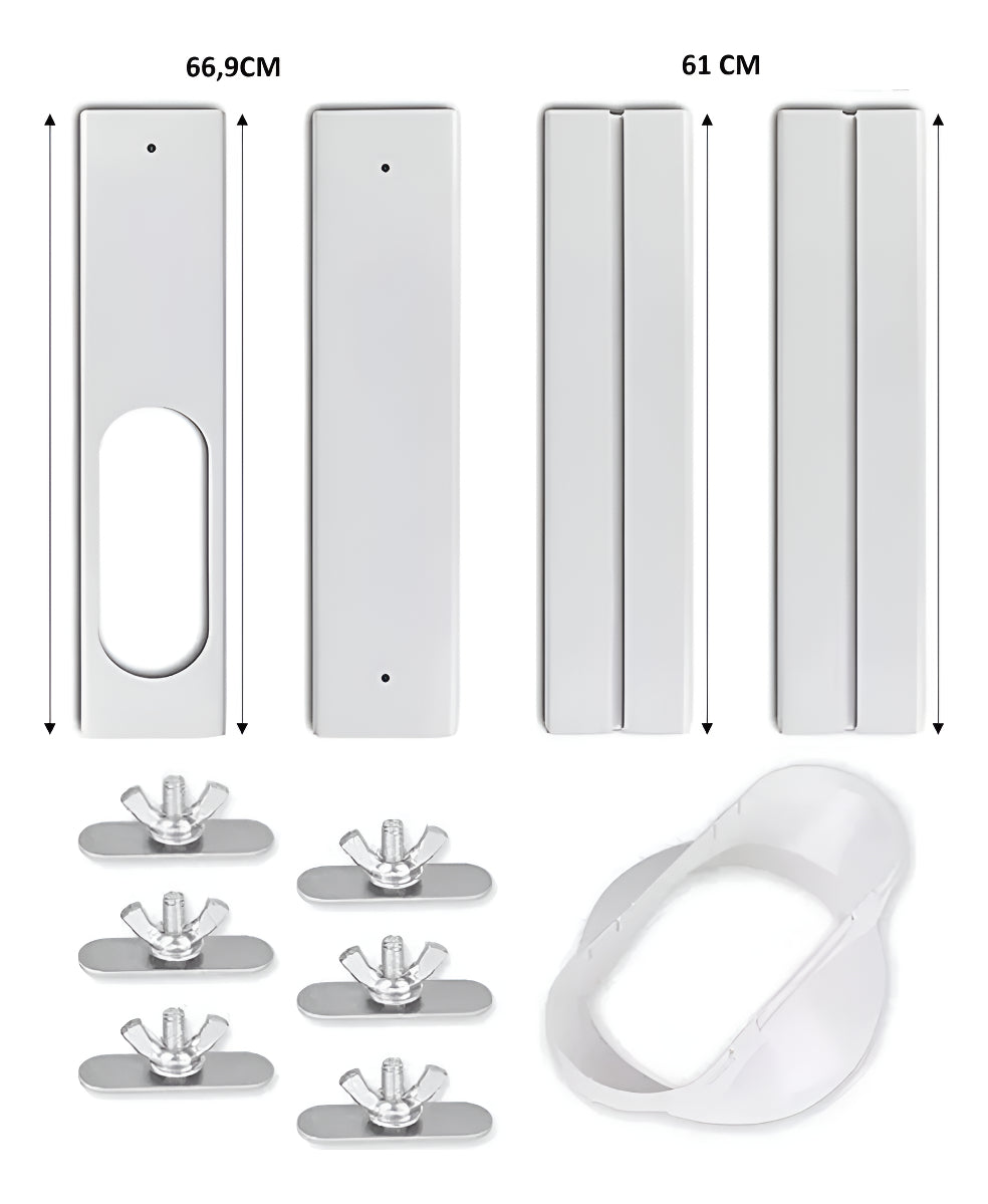 Kit De Ventana Para Aire Acondicionado Portátil - 2.2 Metros