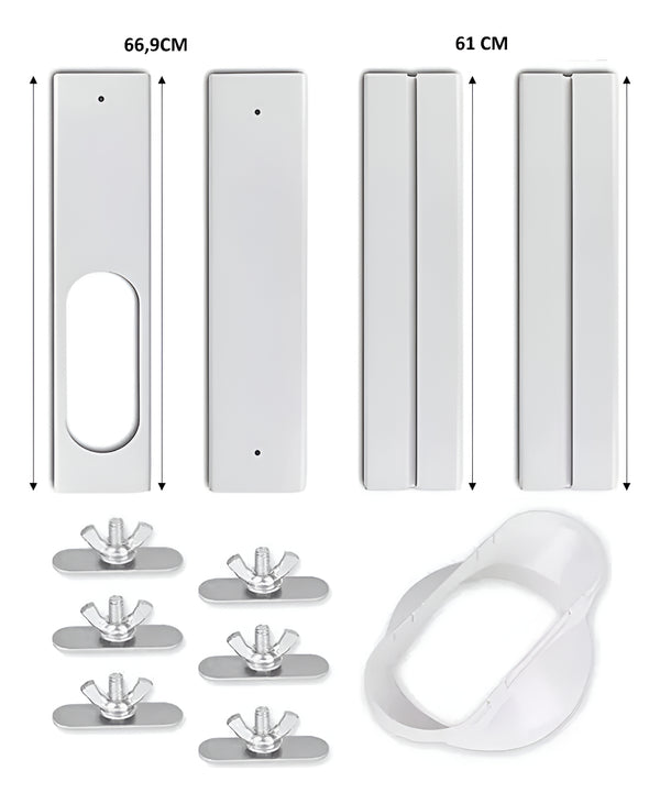 Kit De Ventana Para Aire Acondicionado Portátil - 2.2 Metros