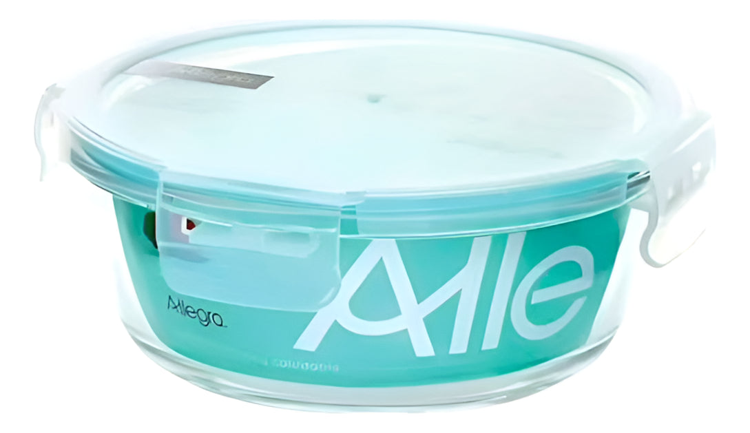 Pack 3 Herméticos Circulares Vidrio (720+320+320 Ml) Allegra