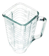 Vaso Para Licuadora Oster Vaso De Licuadora Vaso Vidrio De 1.25 Litos Arcashopping Jarra De Licuadora Jarra De Licuadora De Repuesto Cuadrada Vaso De Licuadora Oster Repuesto De Licuadora