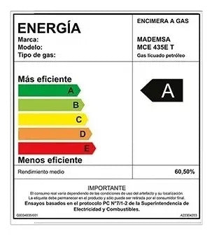 Encimera A Gas Mademsa Mce 435e T